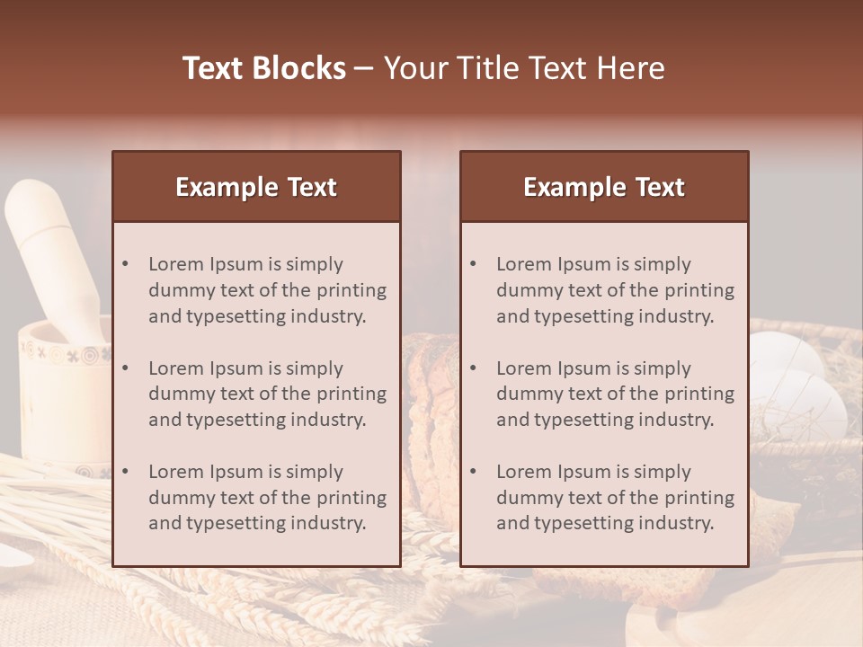 Chopping Round Suck PowerPoint Template
