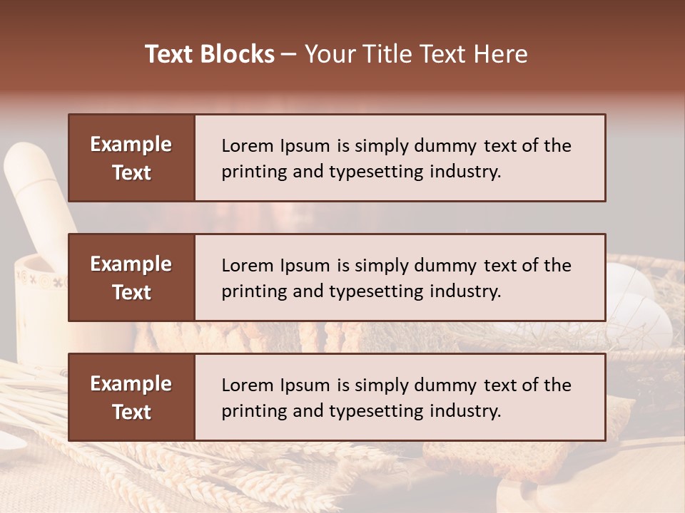 Chopping Round Suck PowerPoint Template