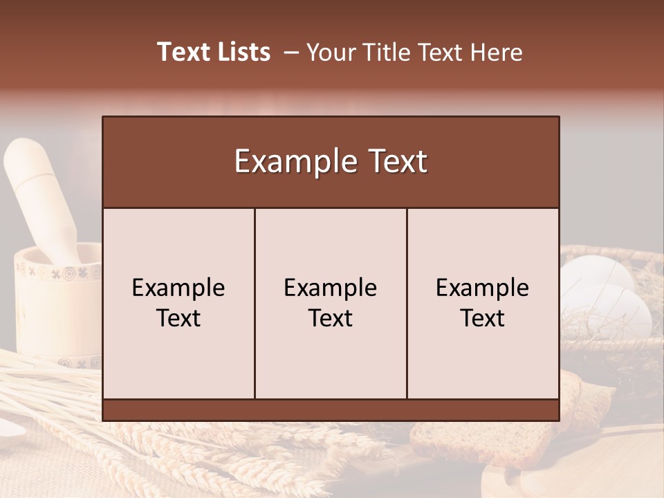 Chopping Round Suck PowerPoint Template