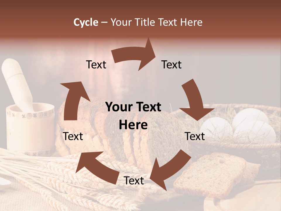 Chopping Round Suck PowerPoint Template