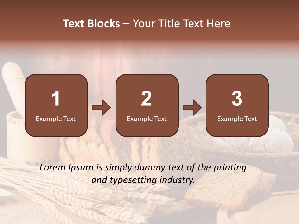 Chopping Round Suck PowerPoint Template