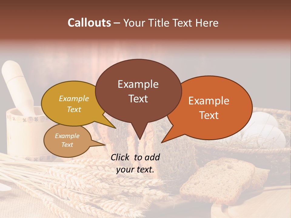 Chopping Round Suck PowerPoint Template