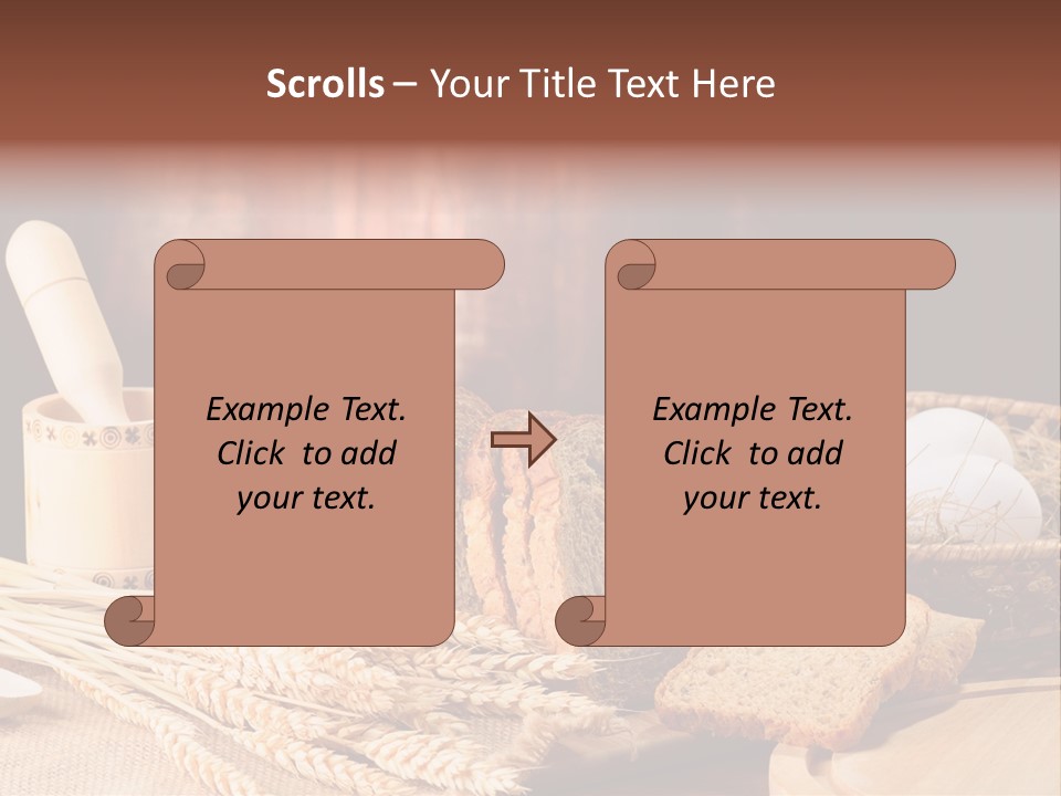 Chopping Round Suck PowerPoint Template