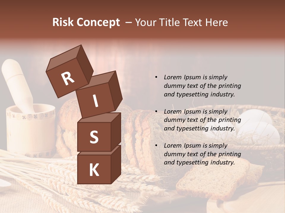 Chopping Round Suck PowerPoint Template