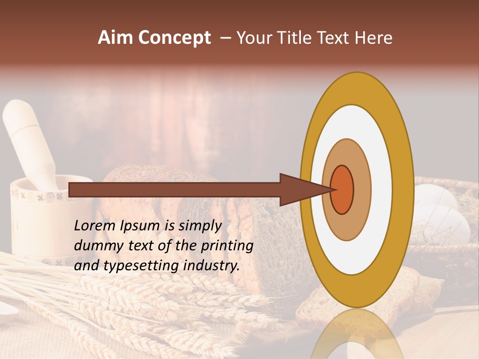 Chopping Round Suck PowerPoint Template