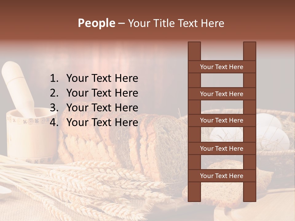 Chopping Round Suck PowerPoint Template