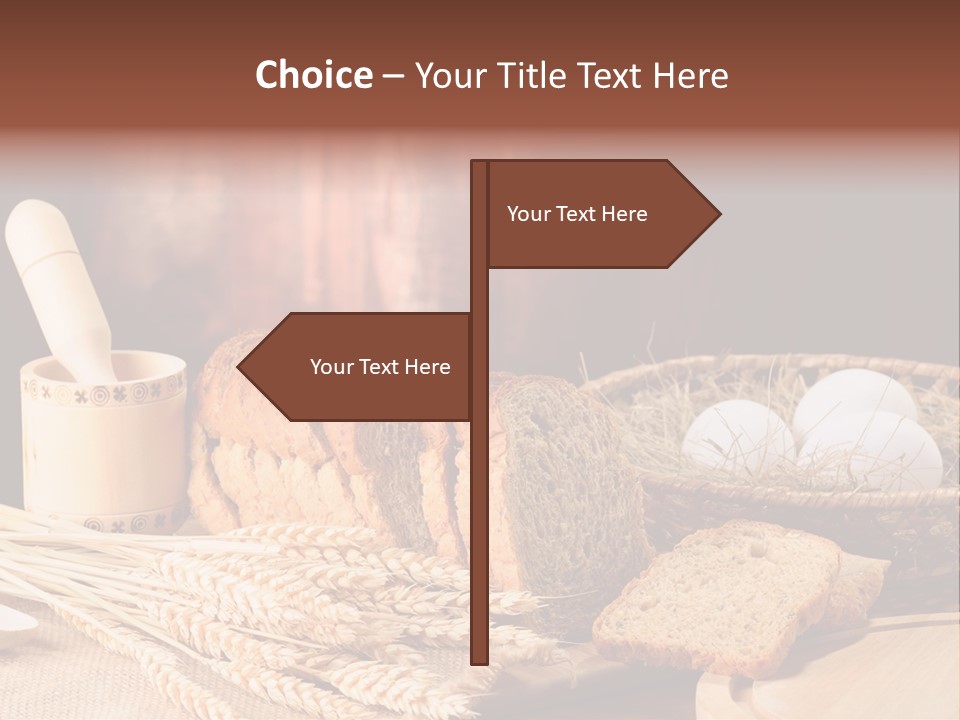 Chopping Round Suck PowerPoint Template