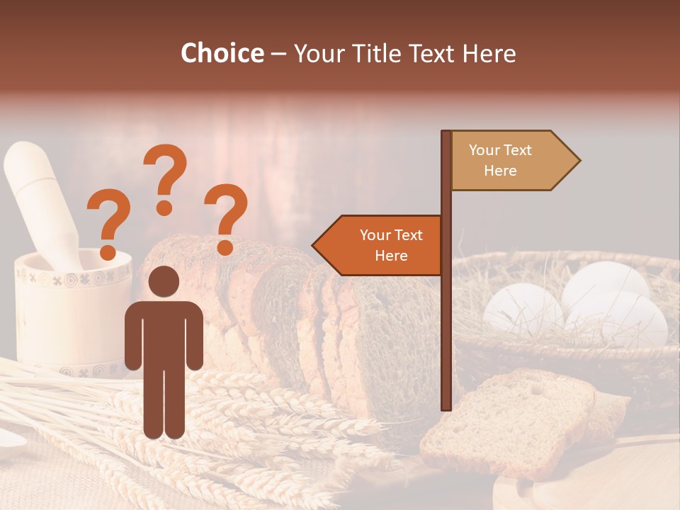 Chopping Round Suck PowerPoint Template