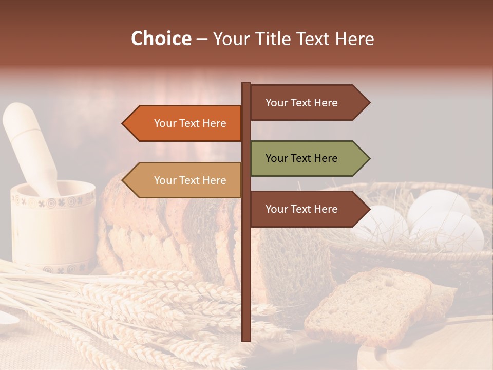 Chopping Round Suck PowerPoint Template