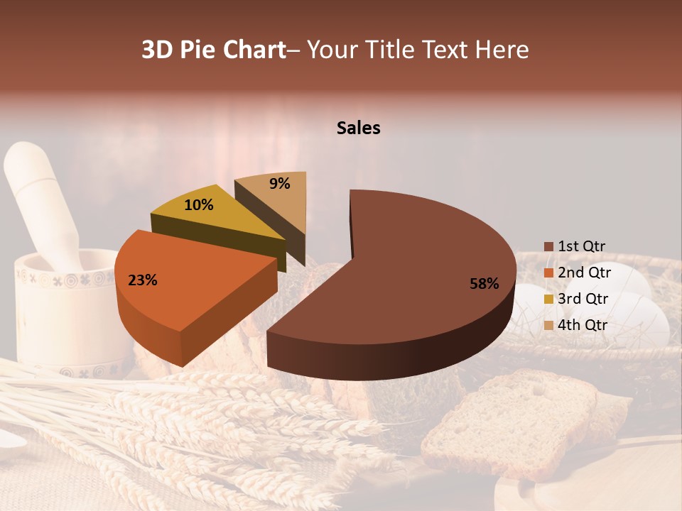 Chopping Round Suck PowerPoint Template