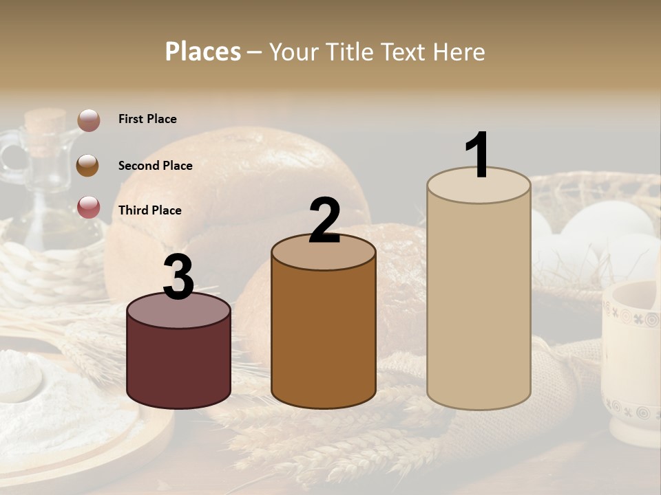 Food Wood Mug PowerPoint Template