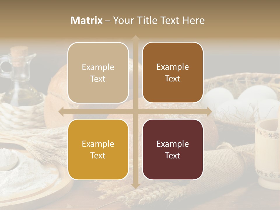 Food Wood Mug PowerPoint Template