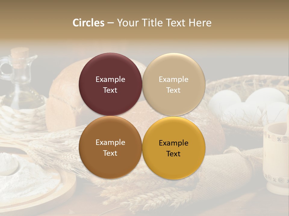 Food Wood Mug PowerPoint Template