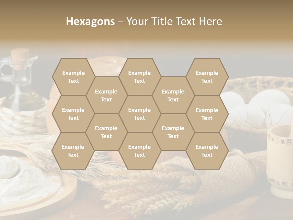 Food Wood Mug PowerPoint Template