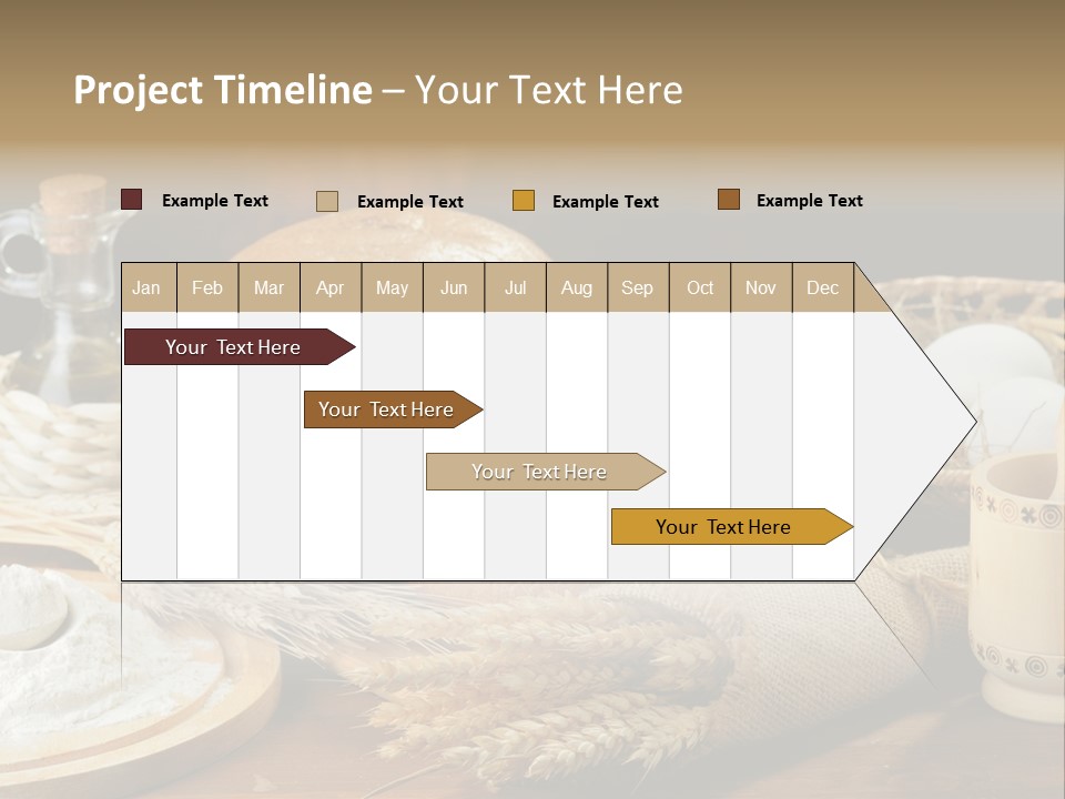 Food Wood Mug PowerPoint Template