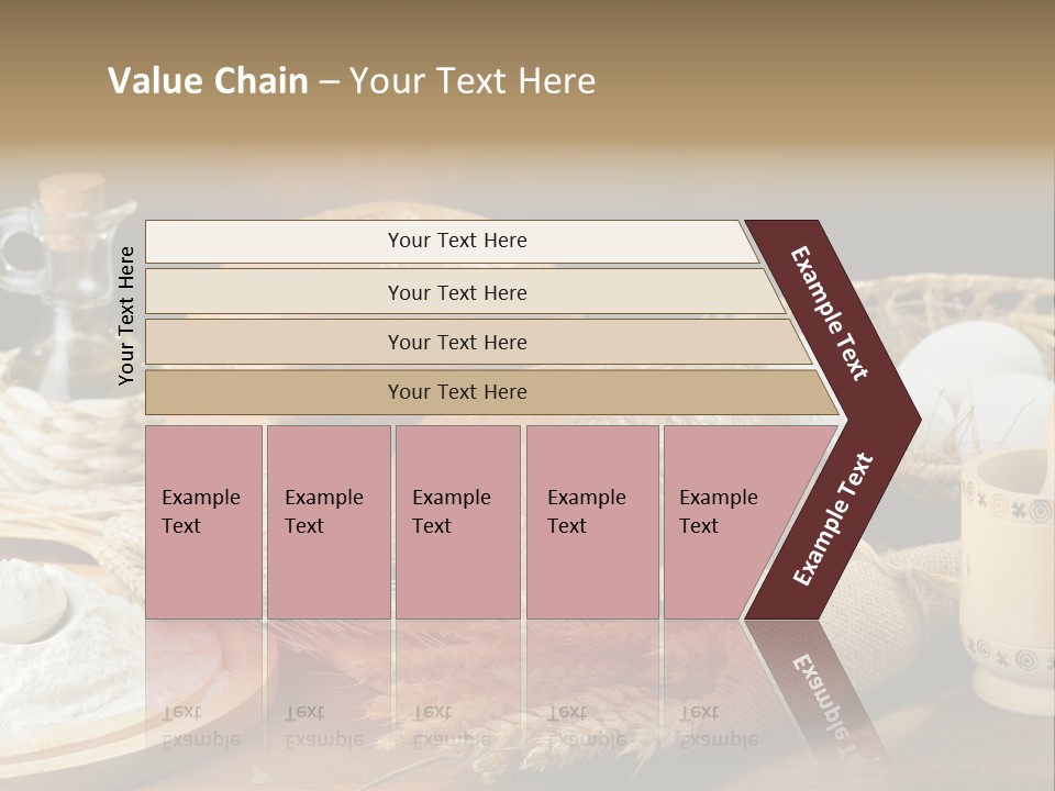 Food Wood Mug PowerPoint Template