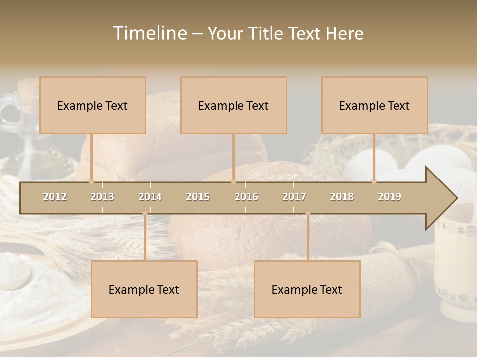 Food Wood Mug PowerPoint Template
