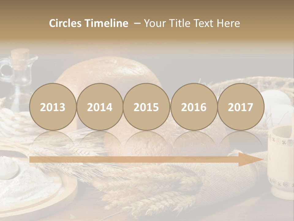 Food Wood Mug PowerPoint Template