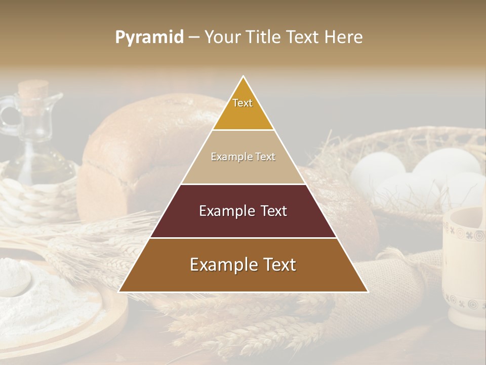 Food Wood Mug PowerPoint Template