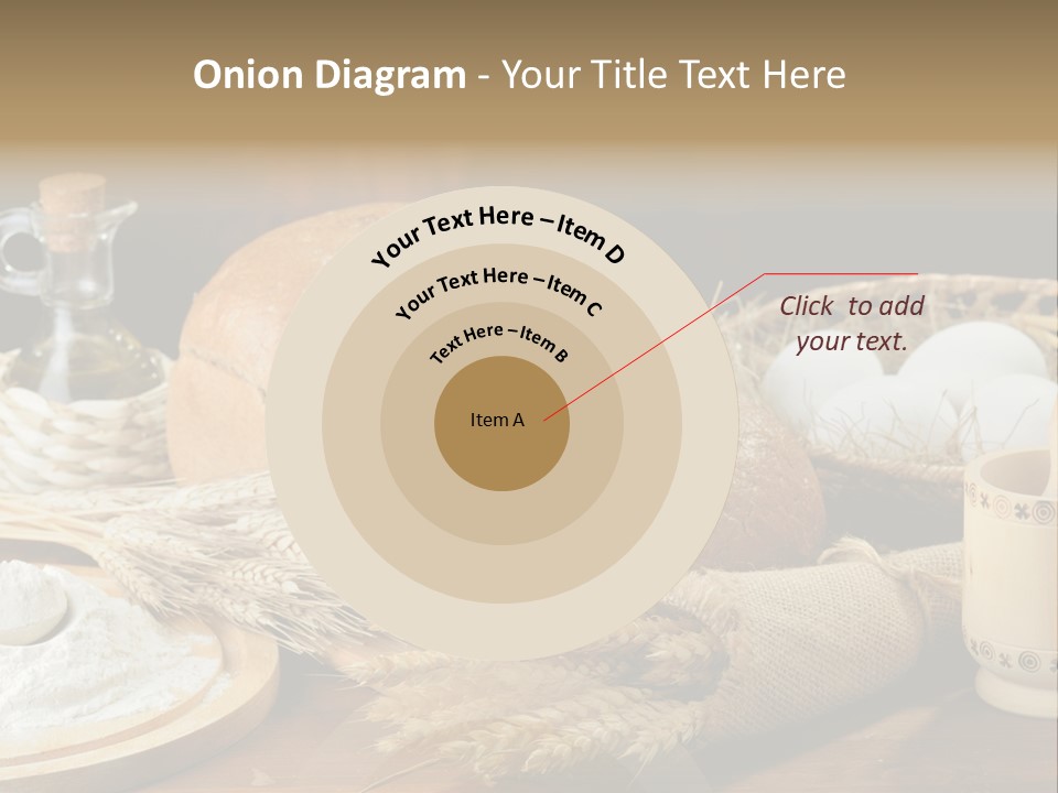 Food Wood Mug PowerPoint Template