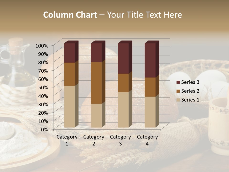 Food Wood Mug PowerPoint Template