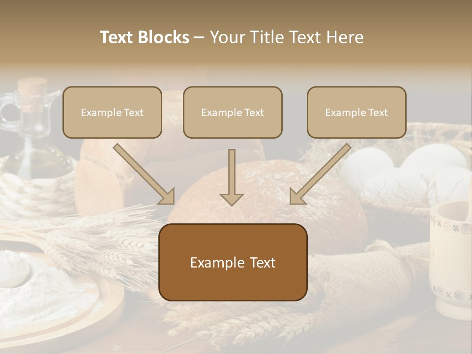 Food Wood Mug PowerPoint Template