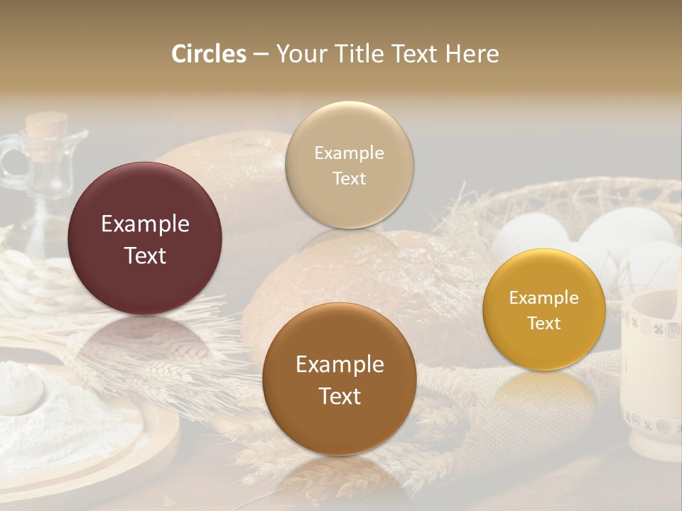 Food Wood Mug PowerPoint Template