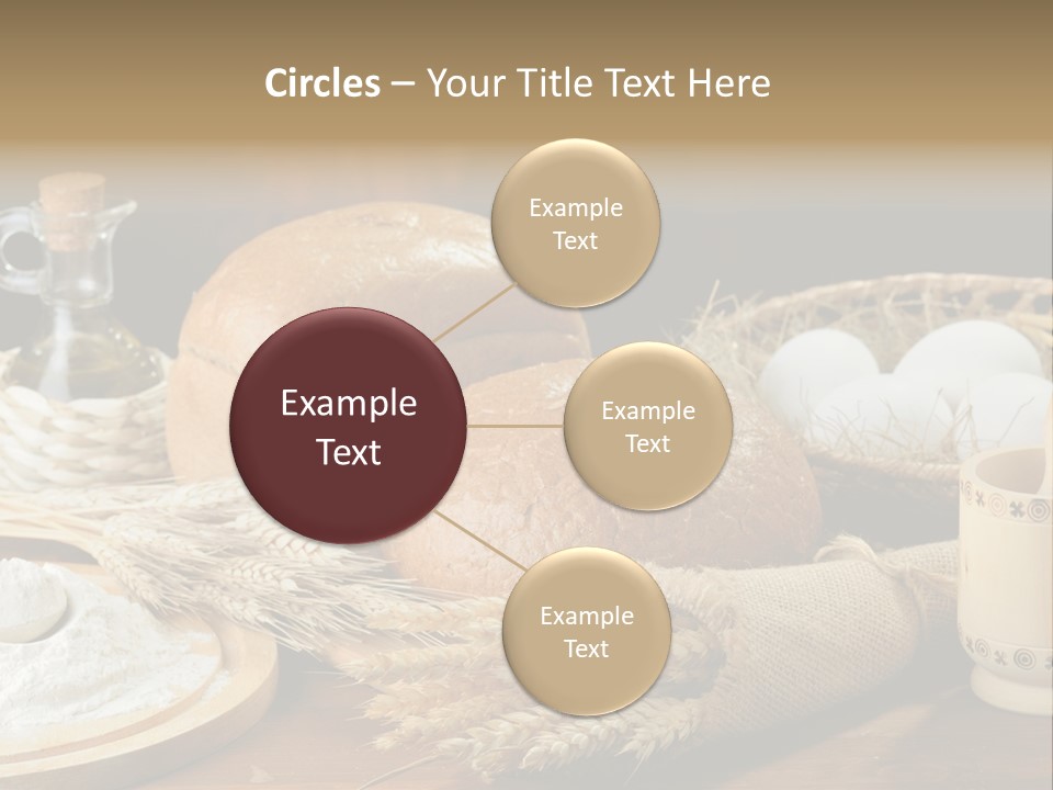 Food Wood Mug PowerPoint Template