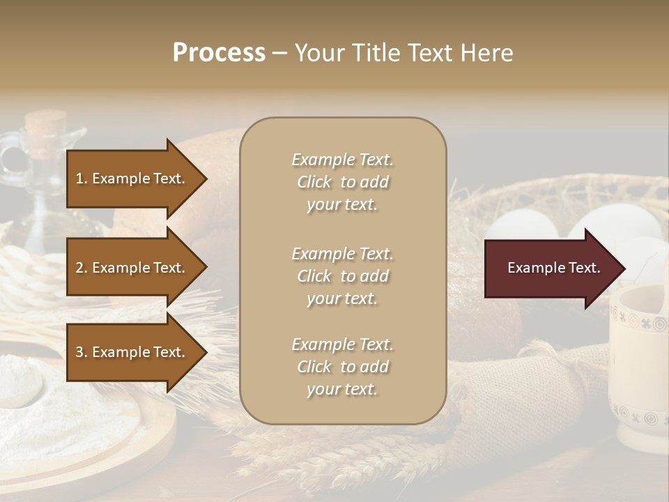 Food Wood Mug PowerPoint Template