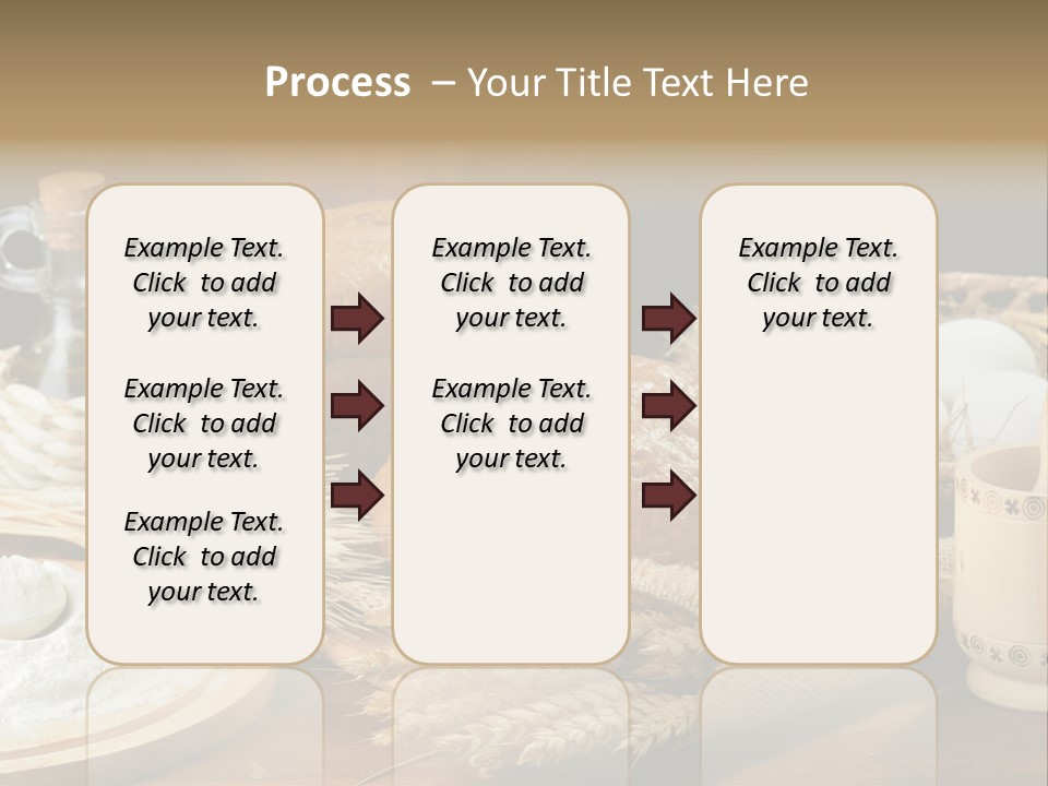 Food Wood Mug PowerPoint Template