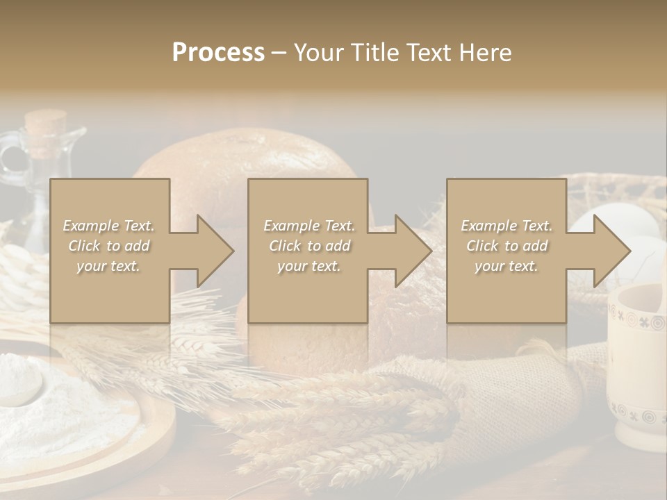 Food Wood Mug PowerPoint Template