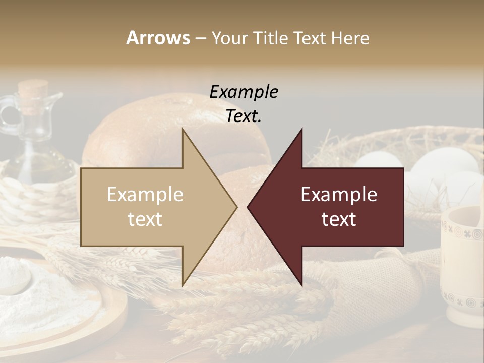 Food Wood Mug PowerPoint Template