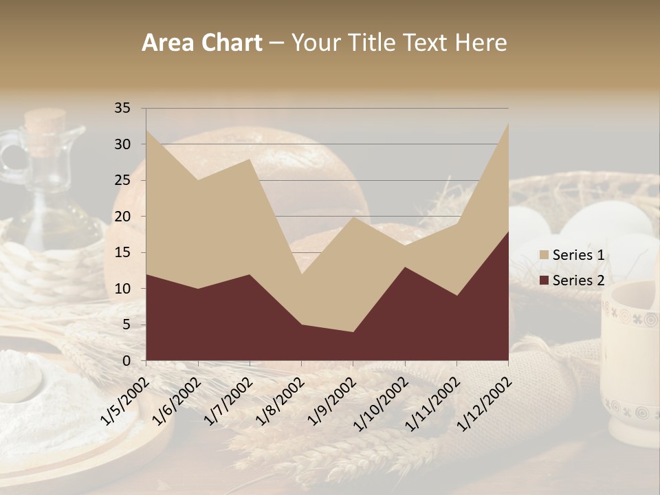 Food Wood Mug PowerPoint Template