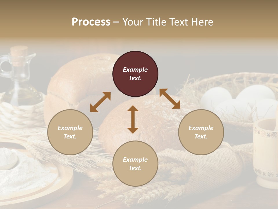 Food Wood Mug PowerPoint Template