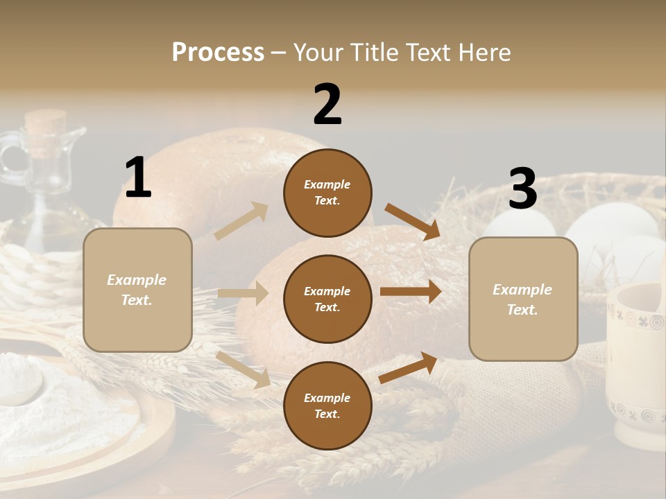 Food Wood Mug PowerPoint Template