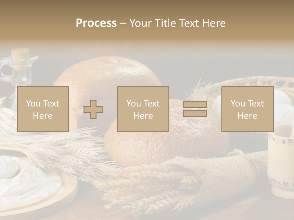 Food Wood Mug PowerPoint Template