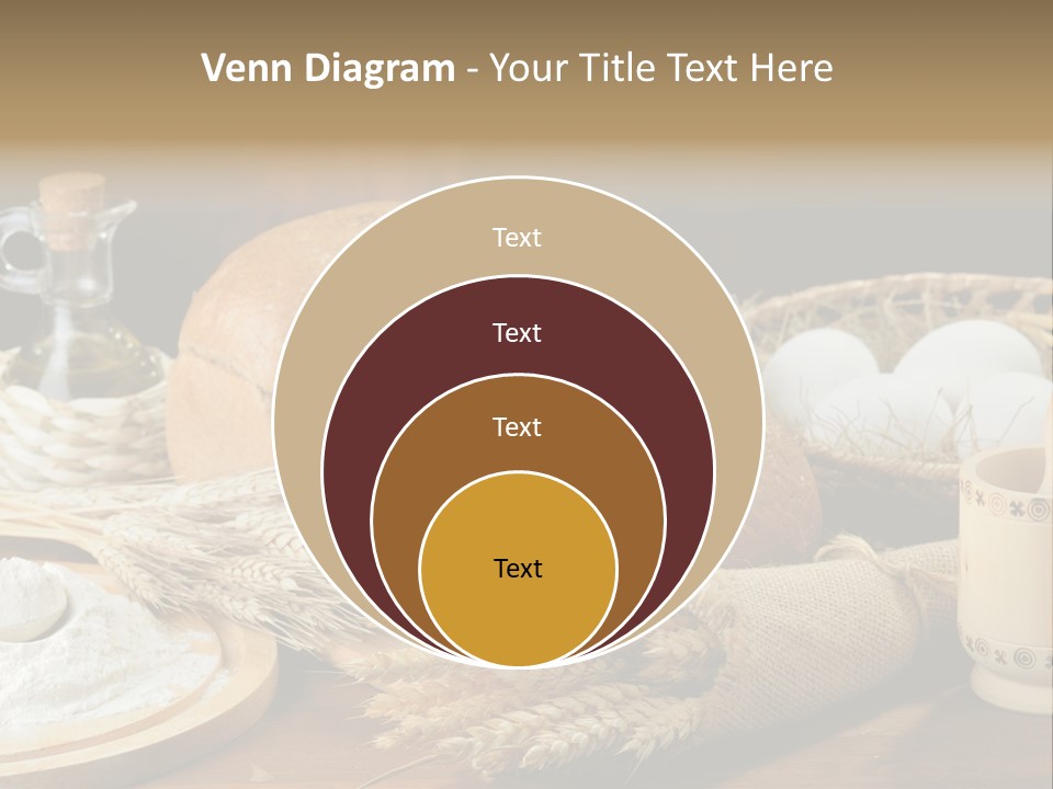 Food Wood Mug PowerPoint Template