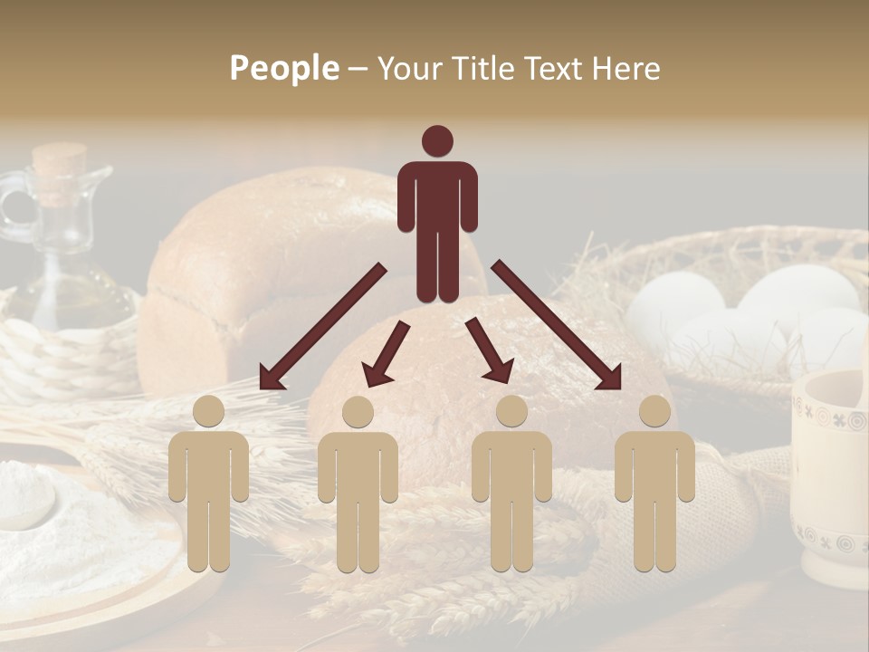 Food Wood Mug PowerPoint Template