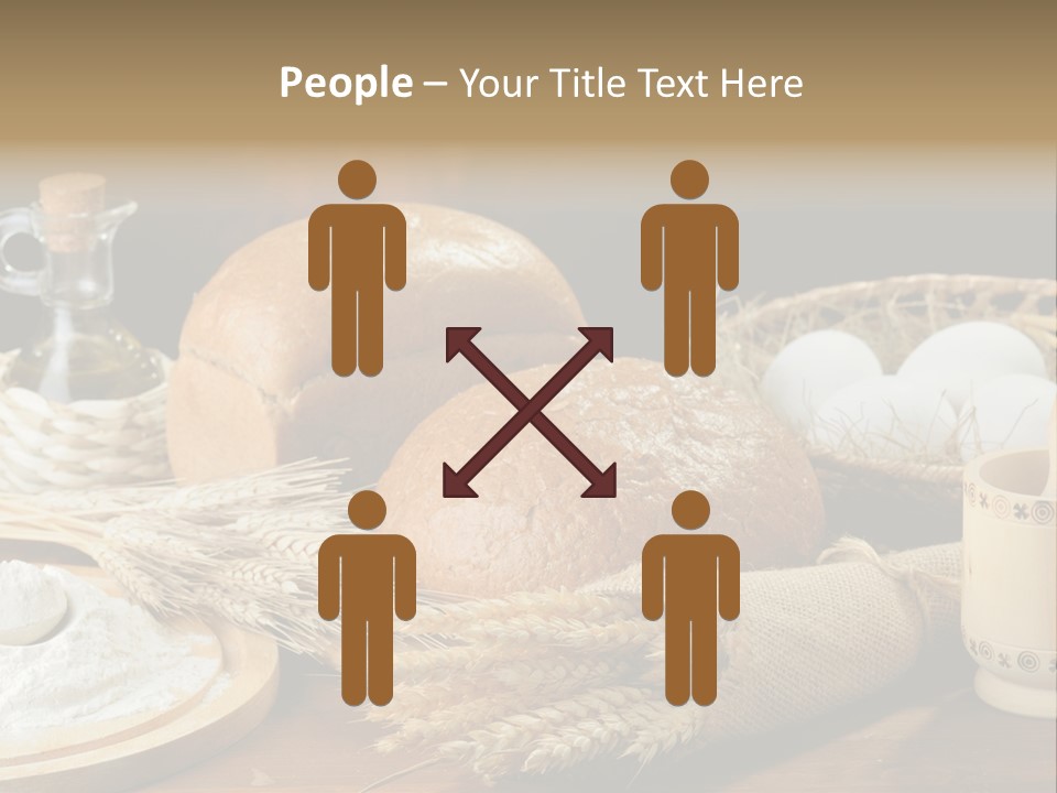 Food Wood Mug PowerPoint Template