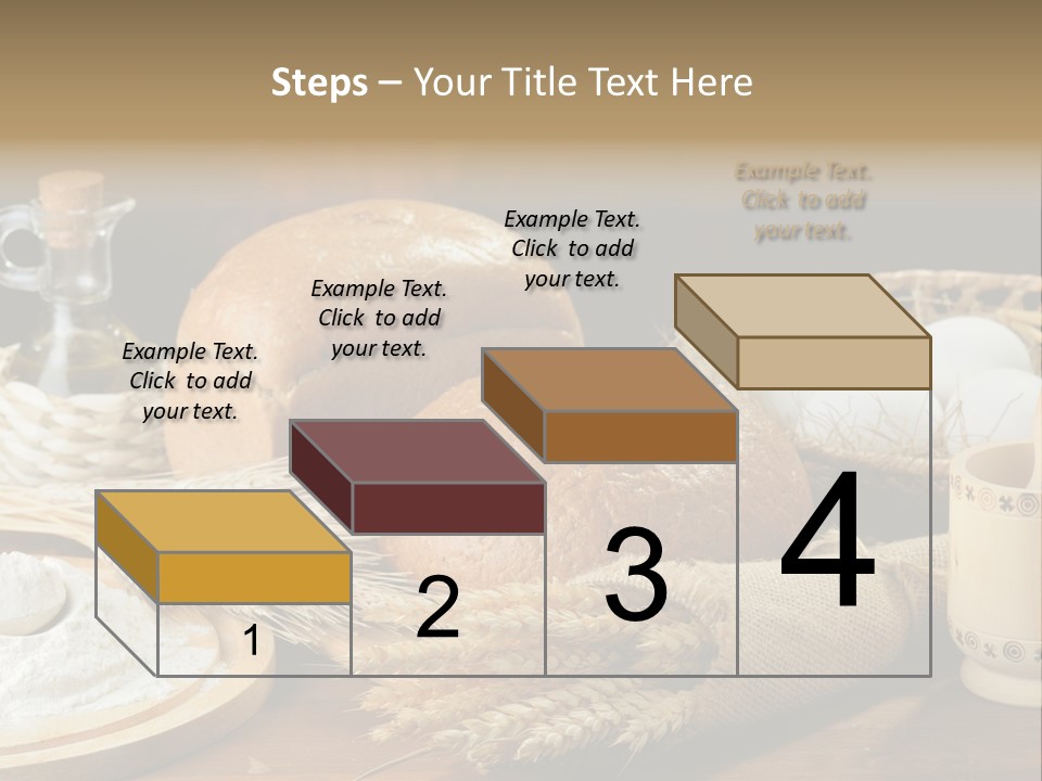 Food Wood Mug PowerPoint Template