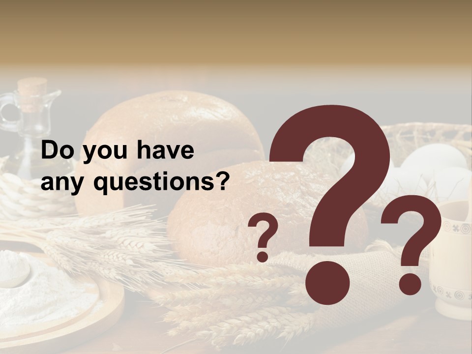 Food Wood Mug PowerPoint Template