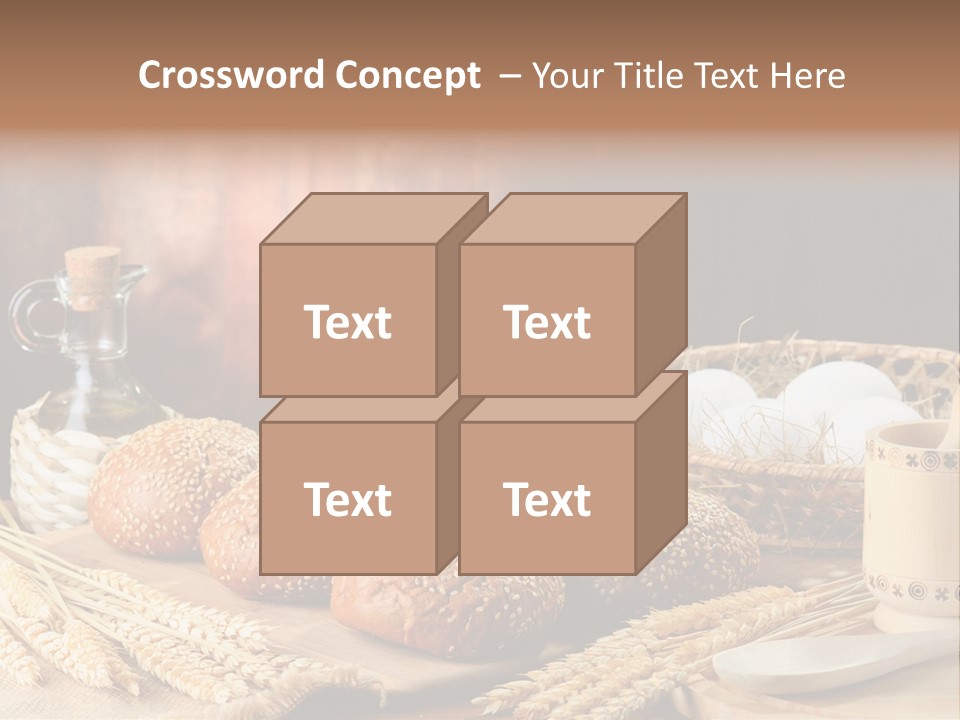 Wheaten Chopping Piece PowerPoint Template