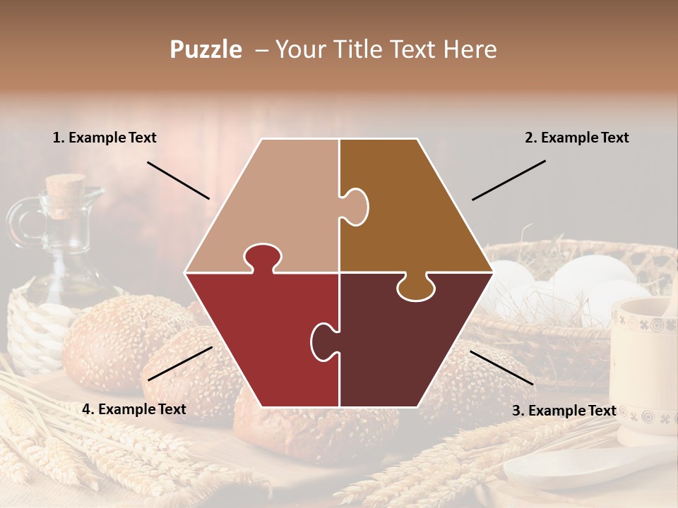 Wheaten Chopping Piece PowerPoint Template