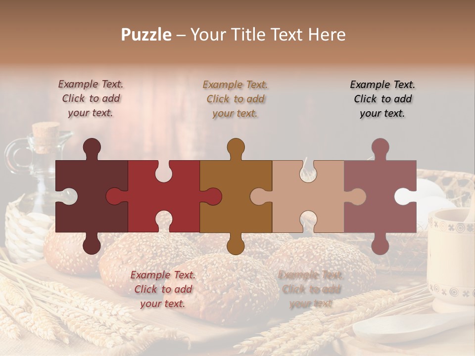 Wheaten Chopping Piece PowerPoint Template