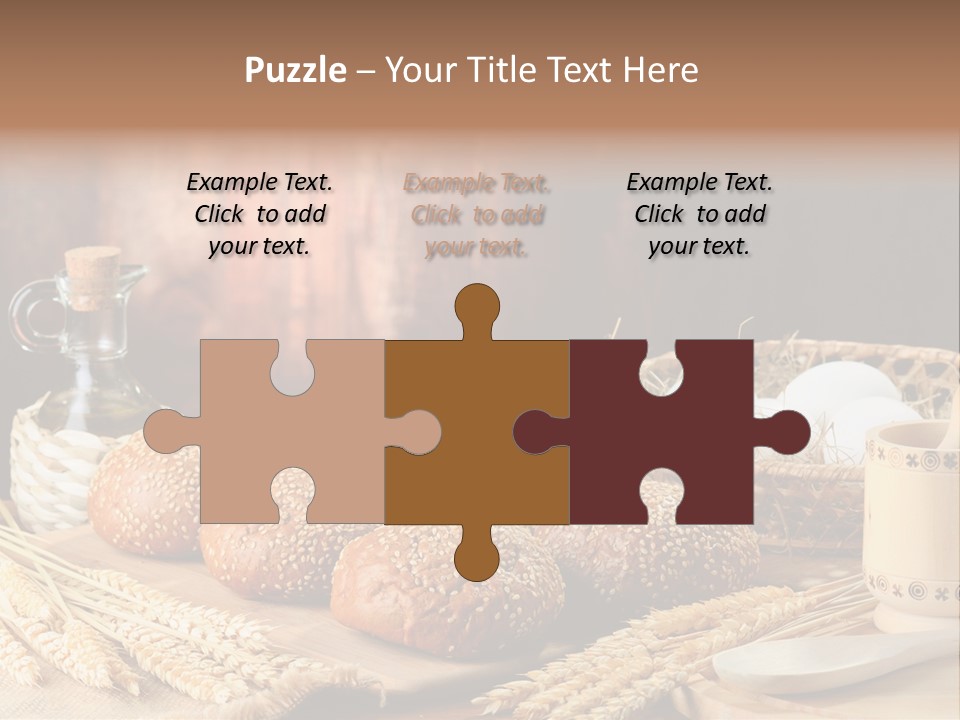 Wheaten Chopping Piece PowerPoint Template