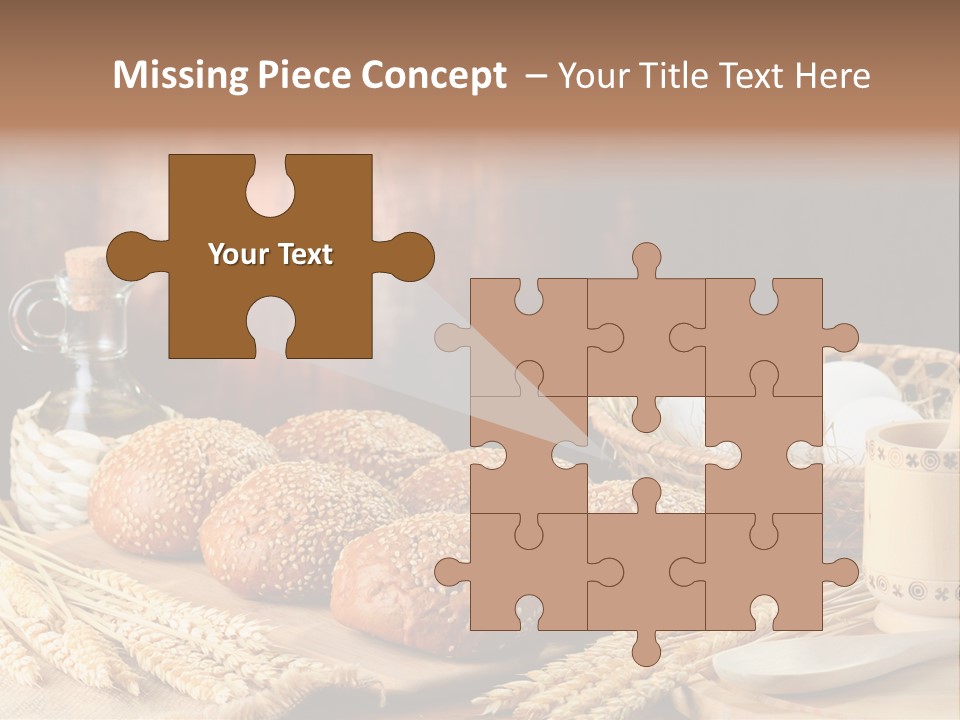 Wheaten Chopping Piece PowerPoint Template