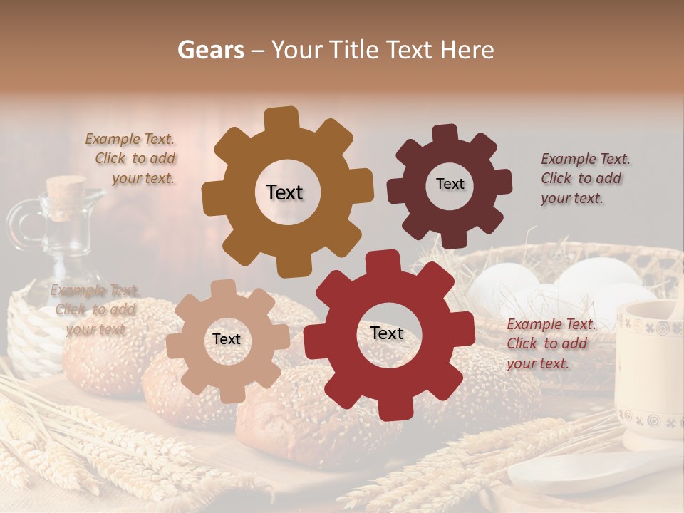 Wheaten Chopping Piece PowerPoint Template