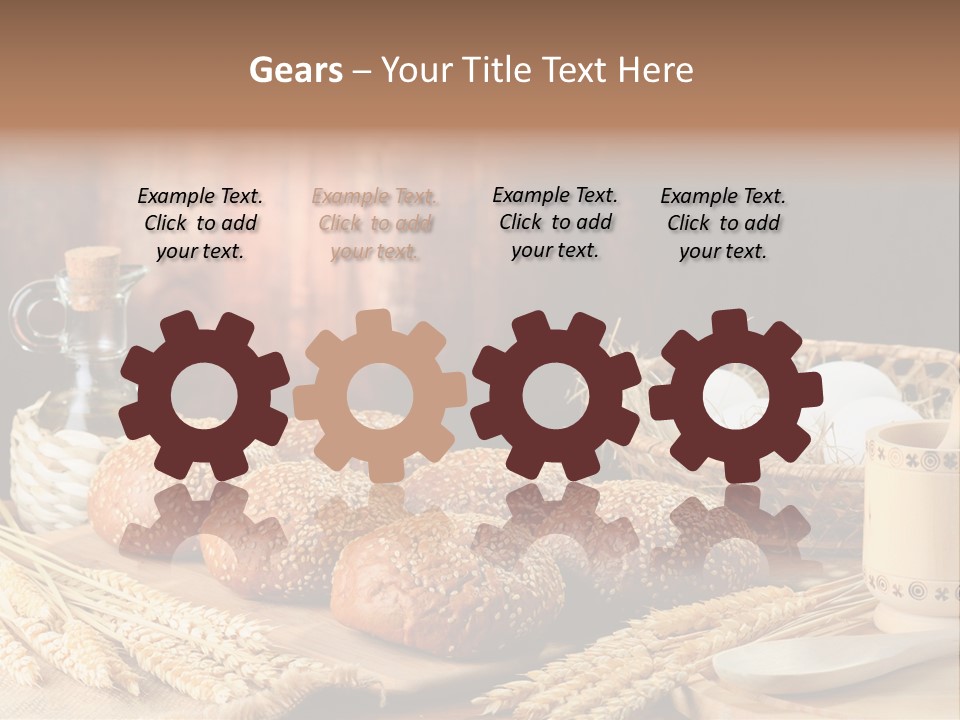 Wheaten Chopping Piece PowerPoint Template