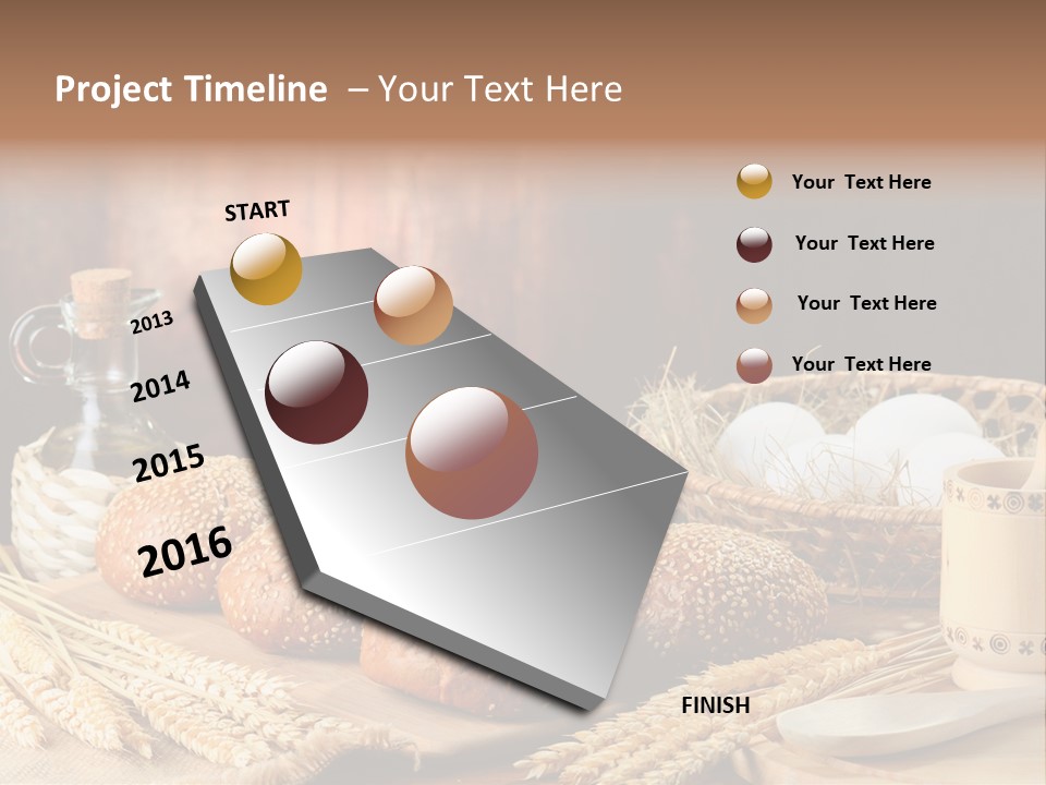 Wheaten Chopping Piece PowerPoint Template