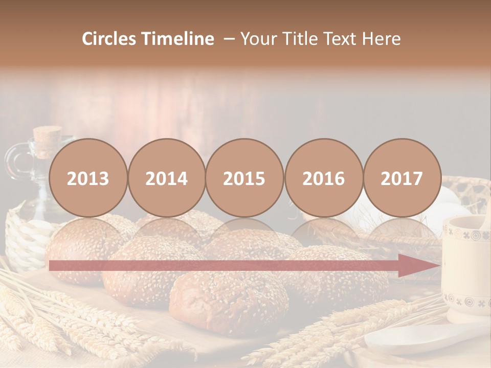 Wheaten Chopping Piece PowerPoint Template